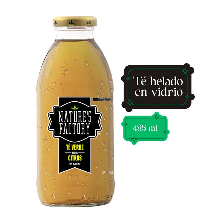 Té Verde Sabor Citrus Sin Azúcar | 12 piezas