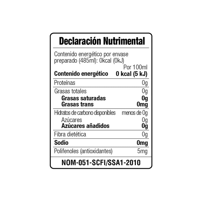 Nature’s Factory • Té Rojo Sabor Jamaica Maracuyá Sin Azúcar | 12 piezas